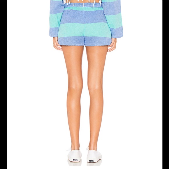 NWT Paradised Blue Mint Surf Shorts - Picture 6 of 8